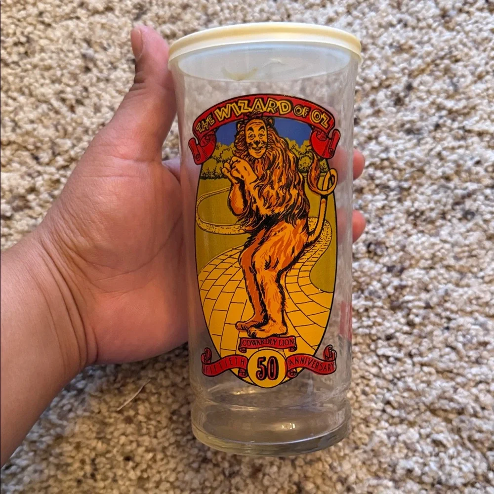 vintage 1989 Coca Cola wizard of oz drinking glass set - Picture 6 of 10